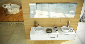 EVOQUE - Countertop oval Solid Surface washbasin by MOMA Design - view 3